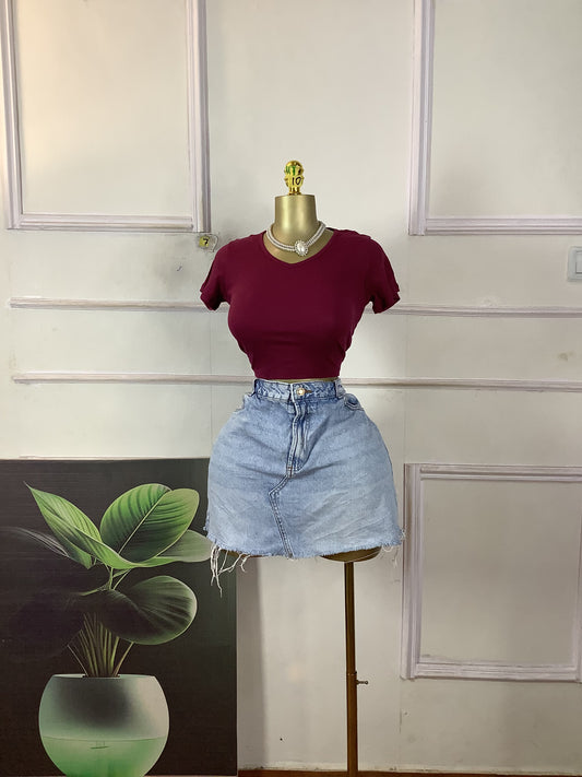 11T7 size 10 (brand new crop top only)