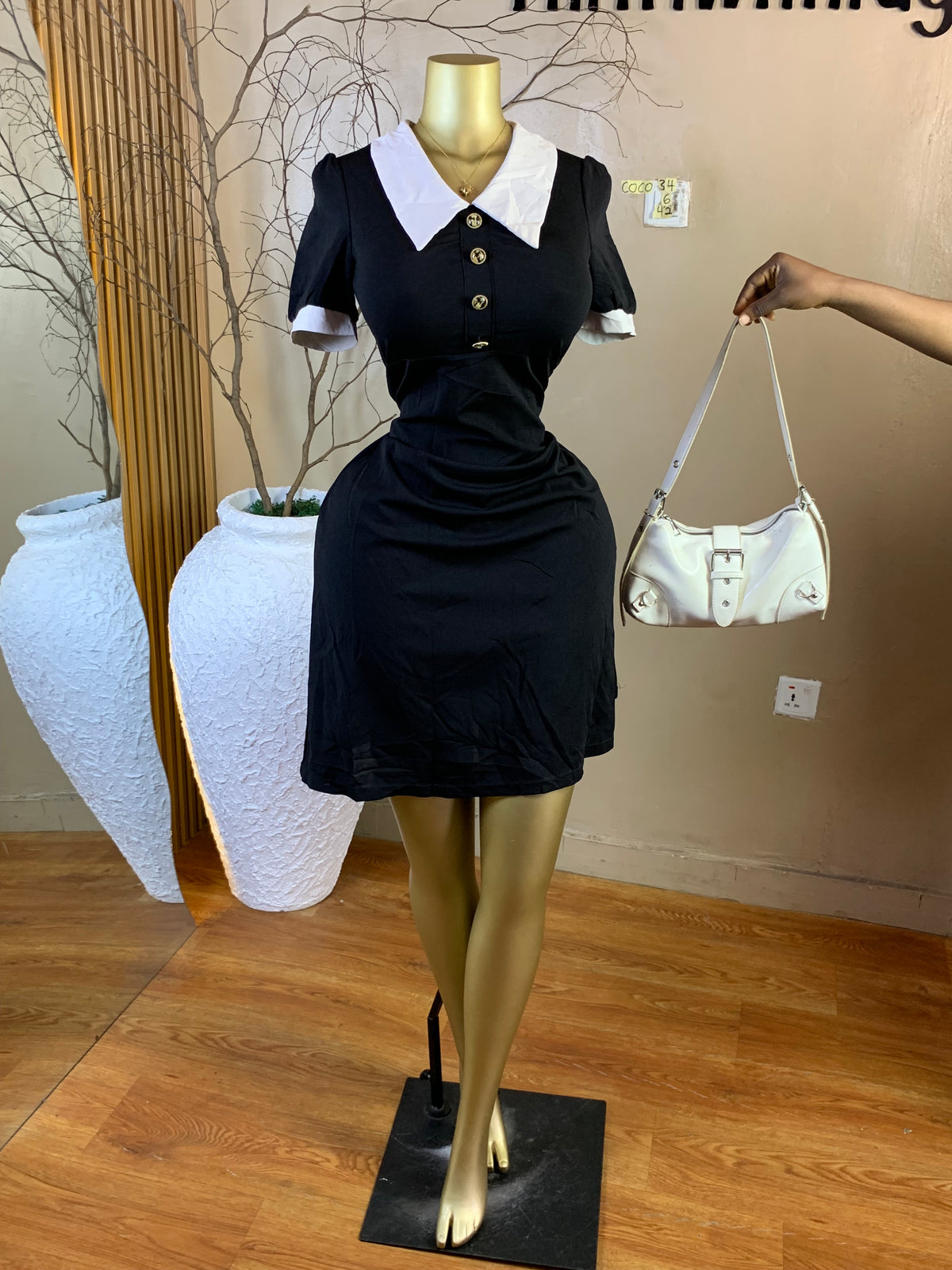 COCO34 SIZE6 Length42 corporate dress
