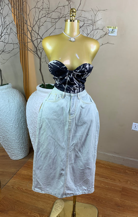 SIZE8 Shine68 Length30(Skirt only)