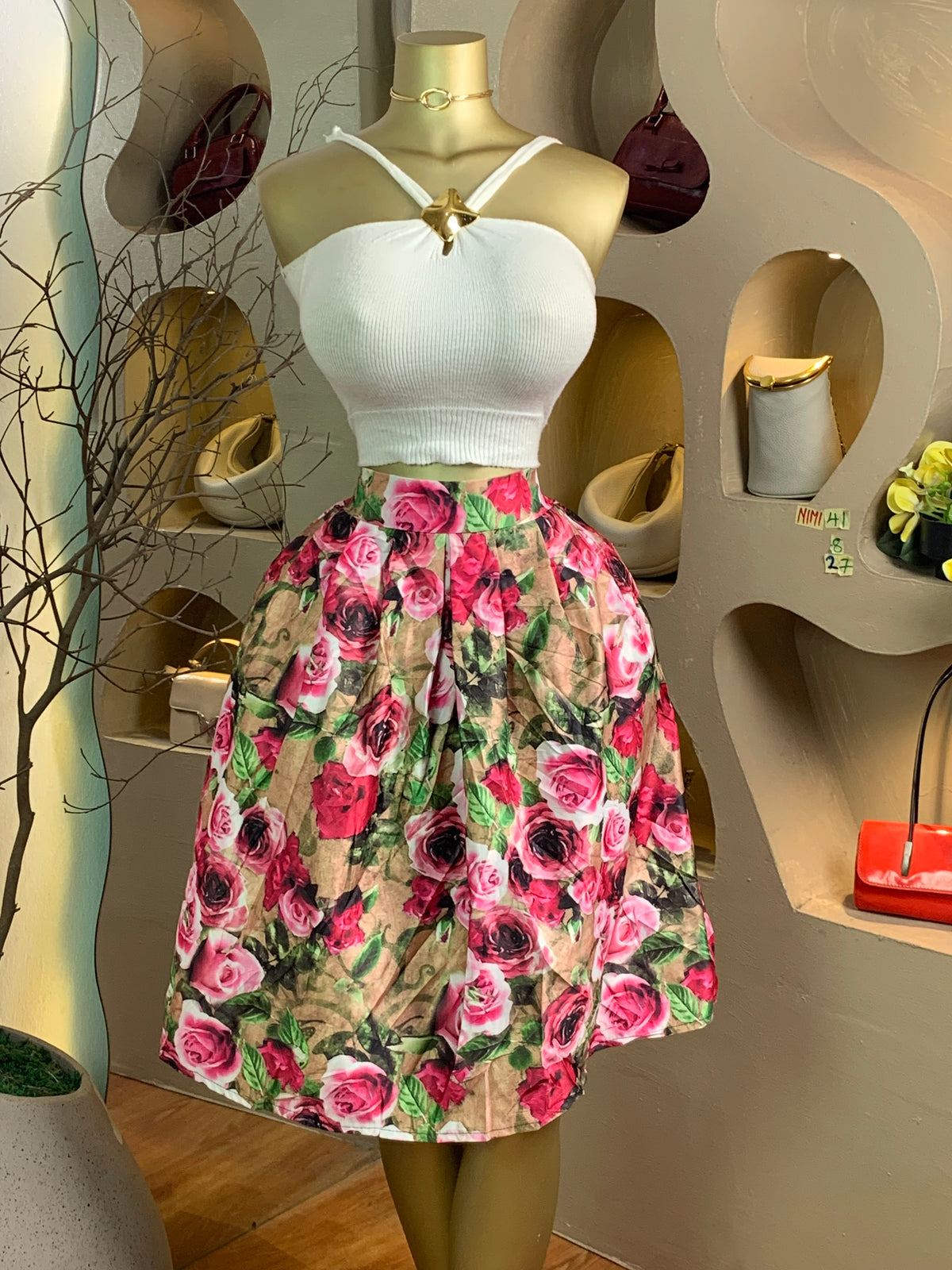 NIMI41 SIZE8 Length27(skirt only)