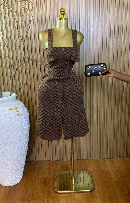 LADE28 SIZE10 Length44 dress