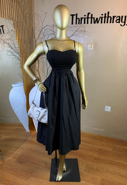 RINA28 SIZE8 Length53 black dress
