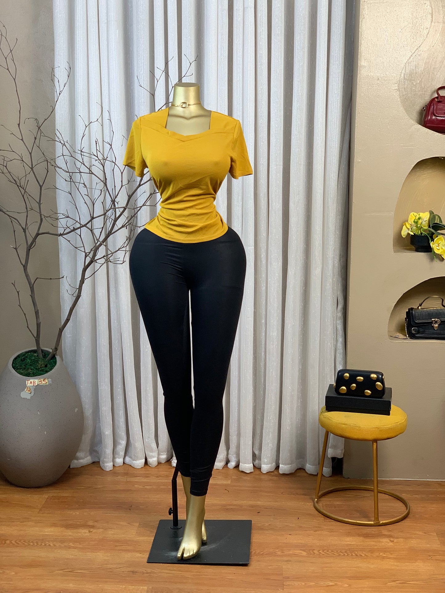 TAB35 SIZE12 yellow TOP