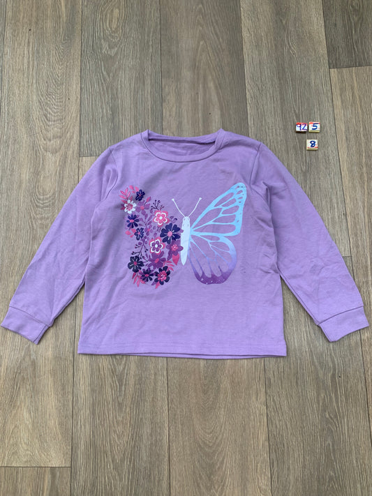 9Z5 Age 8 years (purple butterfly top)