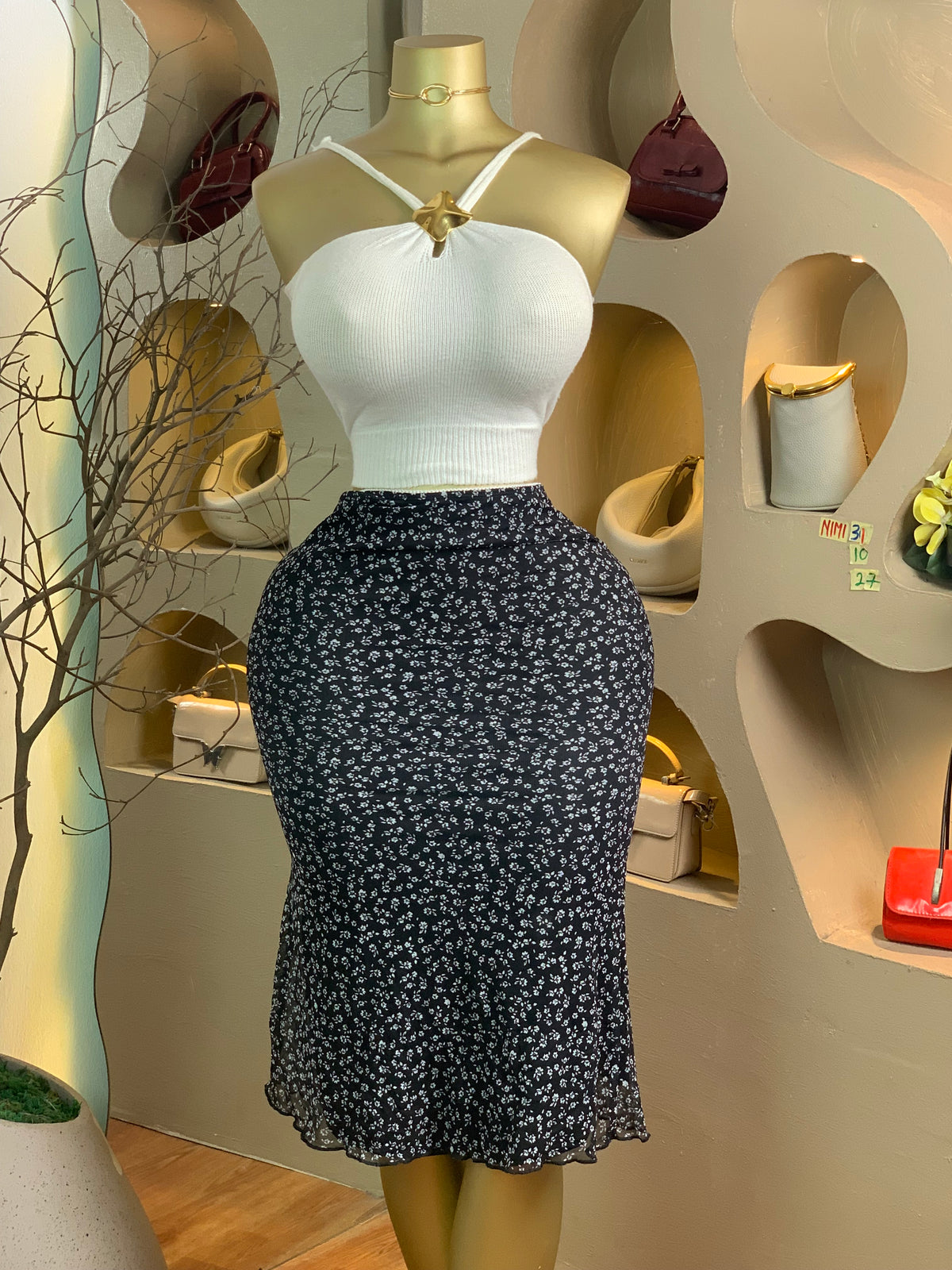NIMI31 SIZE10 Length27(skirt only)