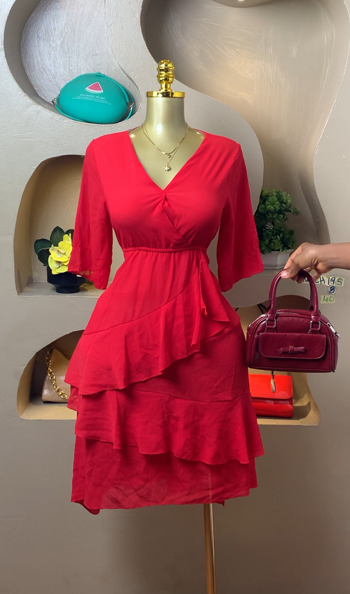 SIZE8 MUNCH195 Length40 (red)