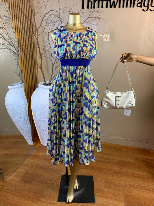 RINA78 SIZE8 Length49 chiffon dress