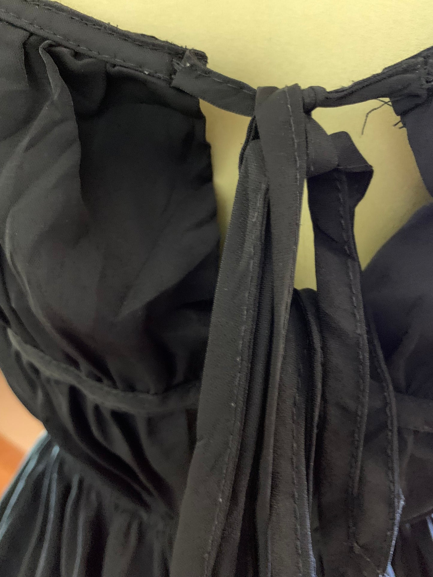 RINA29 SIZE8 Length46 black dress
