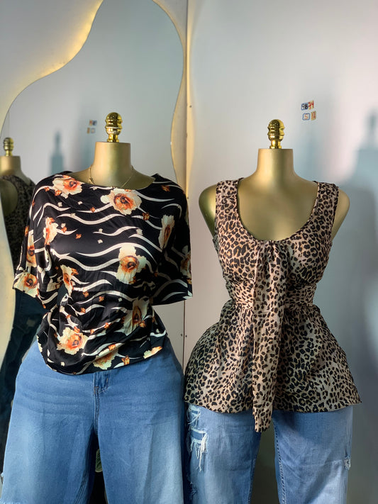 SIZE12 9B74B (Animal Print)