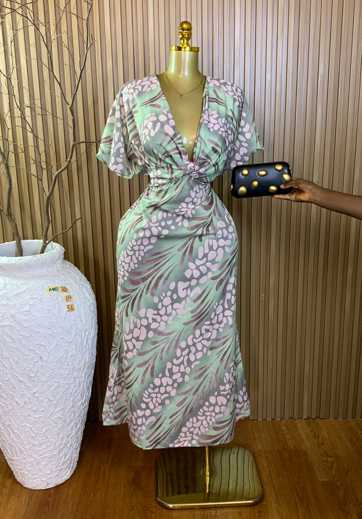 ABBY38 SIZE14 Length56 dress