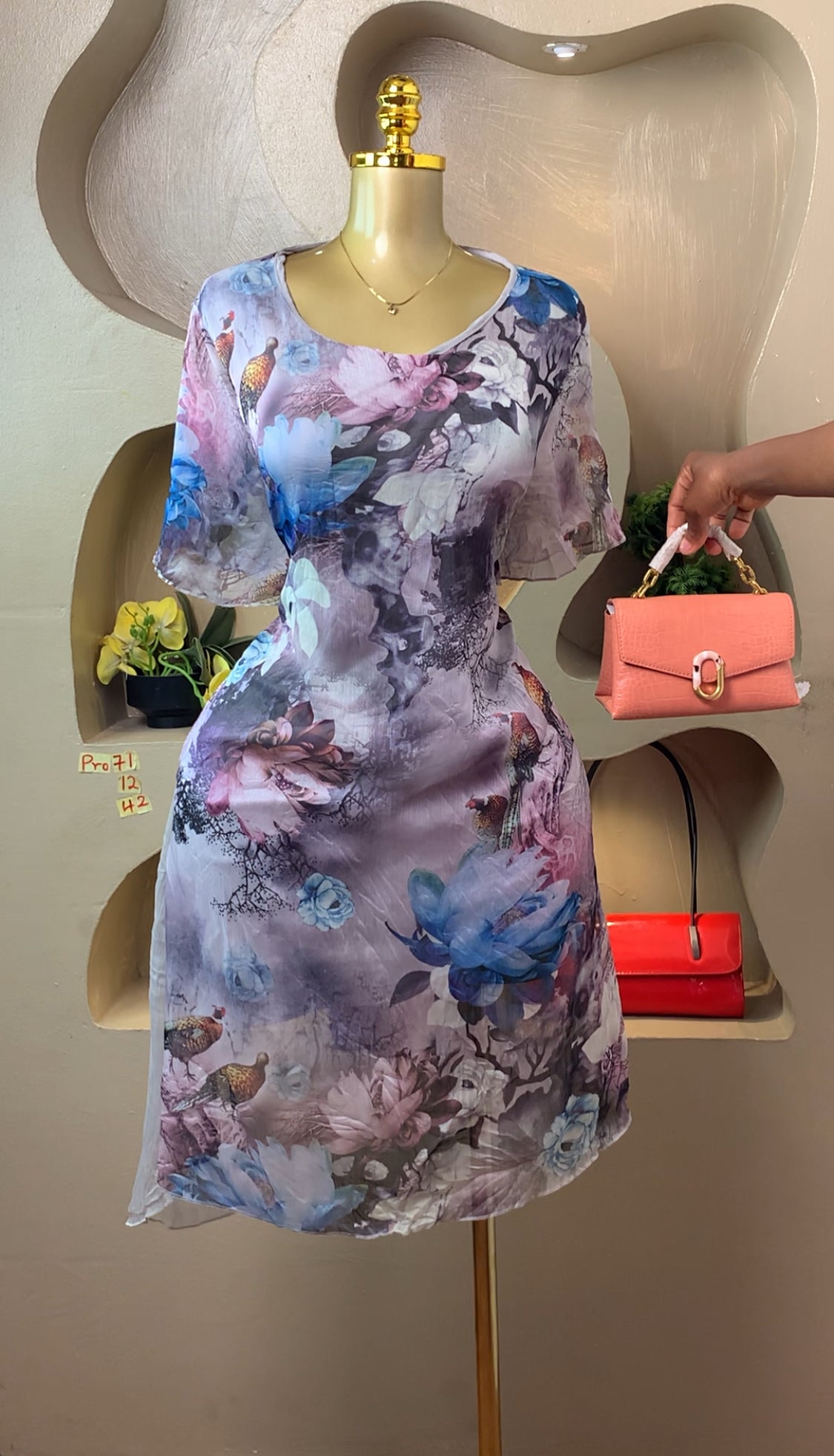 PRO71 SIZE12 DRESS Length42