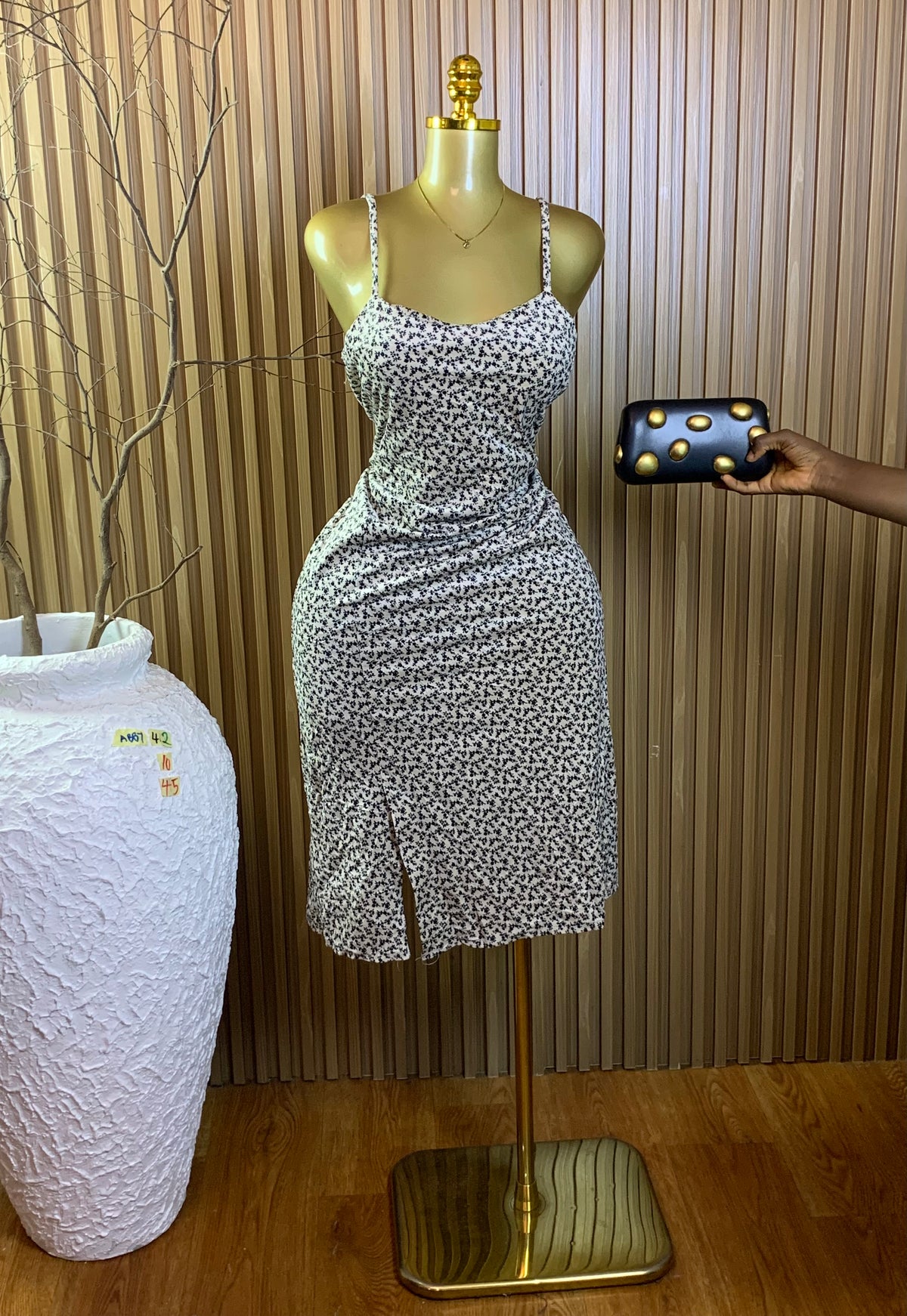 ABBY42 SIZE10 Length45 dress