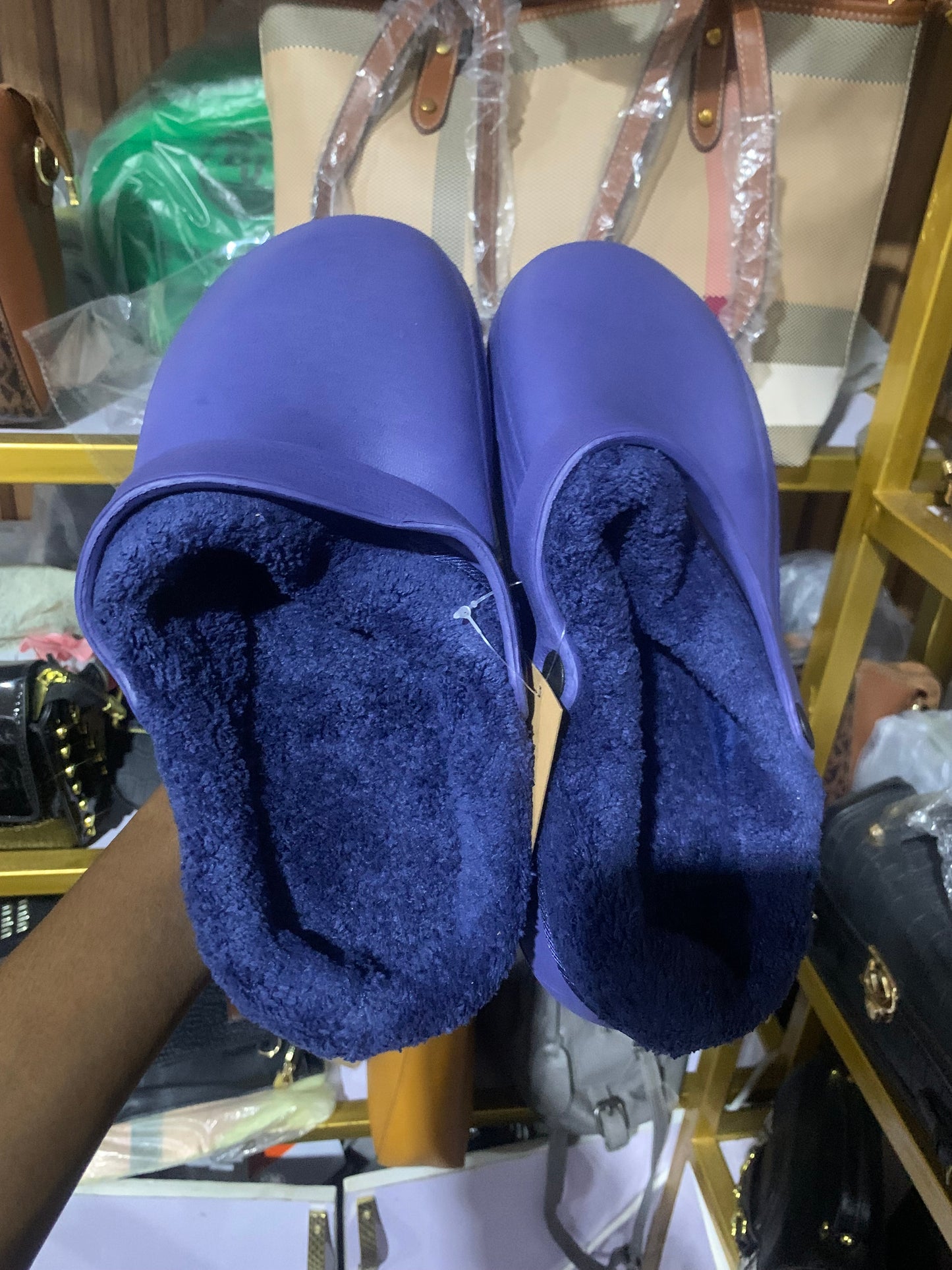 NAVY BLUE crocs7 SIZE41&45