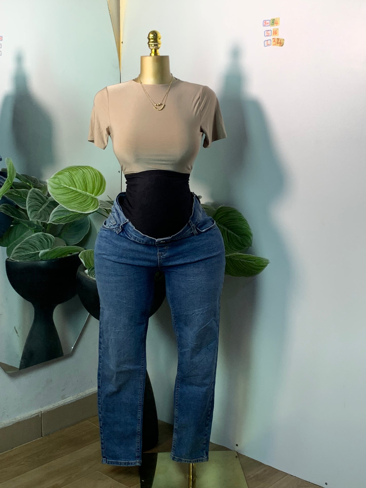 SIZE16 8M84 Length34 (Maternity Jean Only)