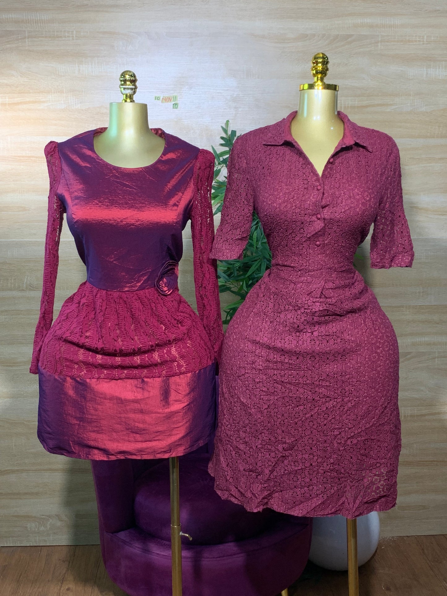 SIZE10 10NOV10B(wine lace)