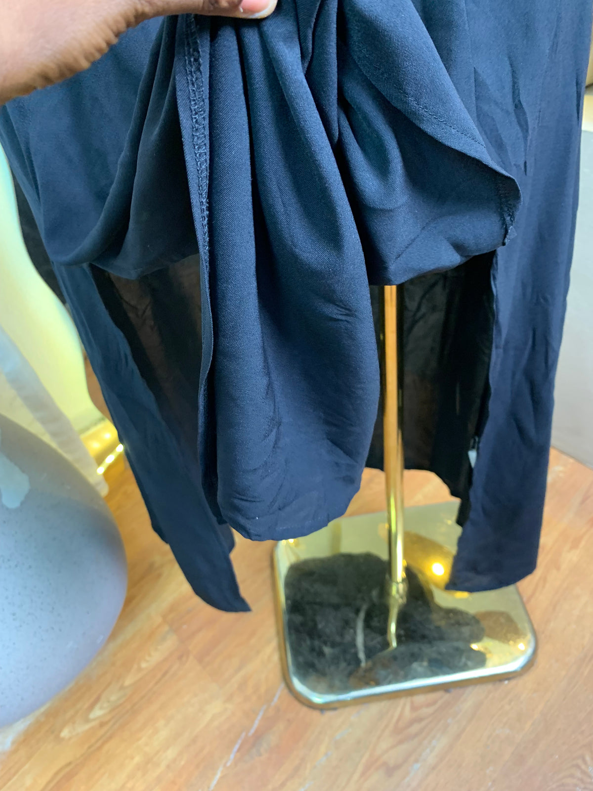 GRACE35 SIZE10 Length56 black dress