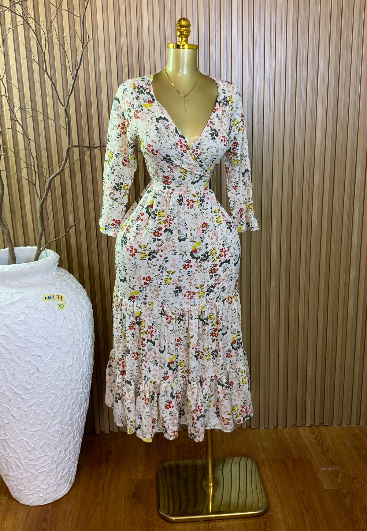 ABBY71 SIZE10 floral dress