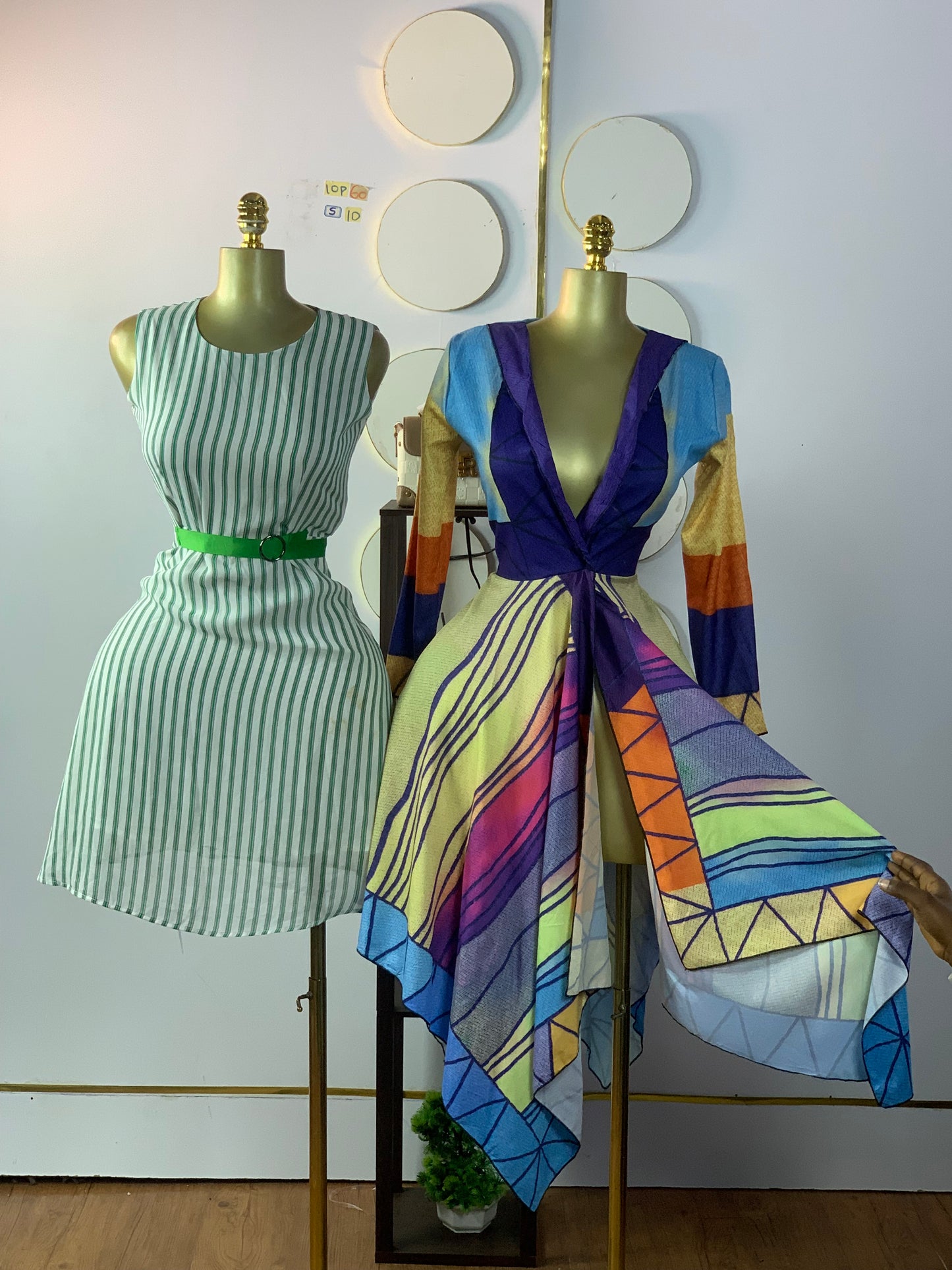 SIZE10 10p60A(green&white)