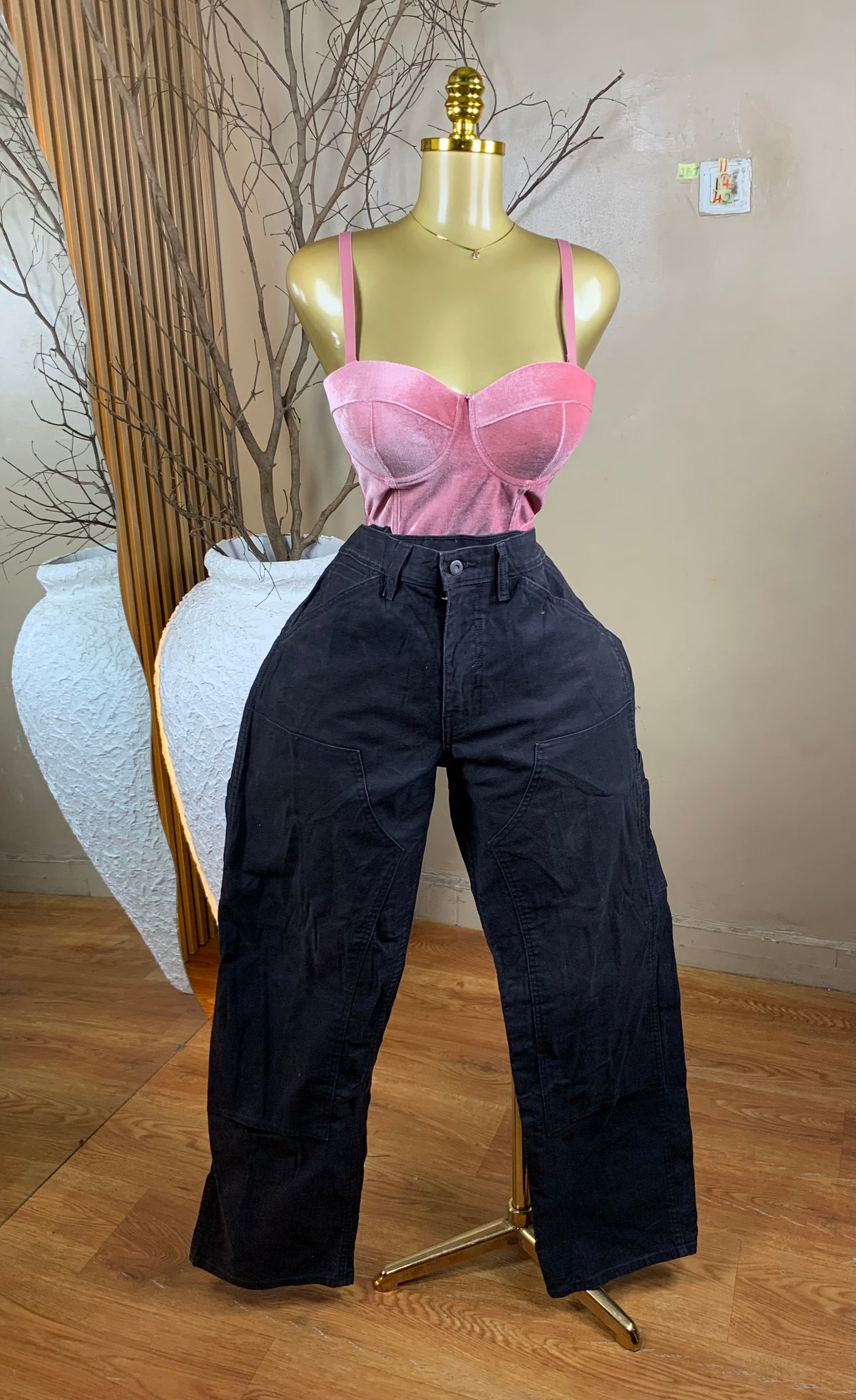 2Baggy Jean11 SIZE14 Length42 Wide leg)