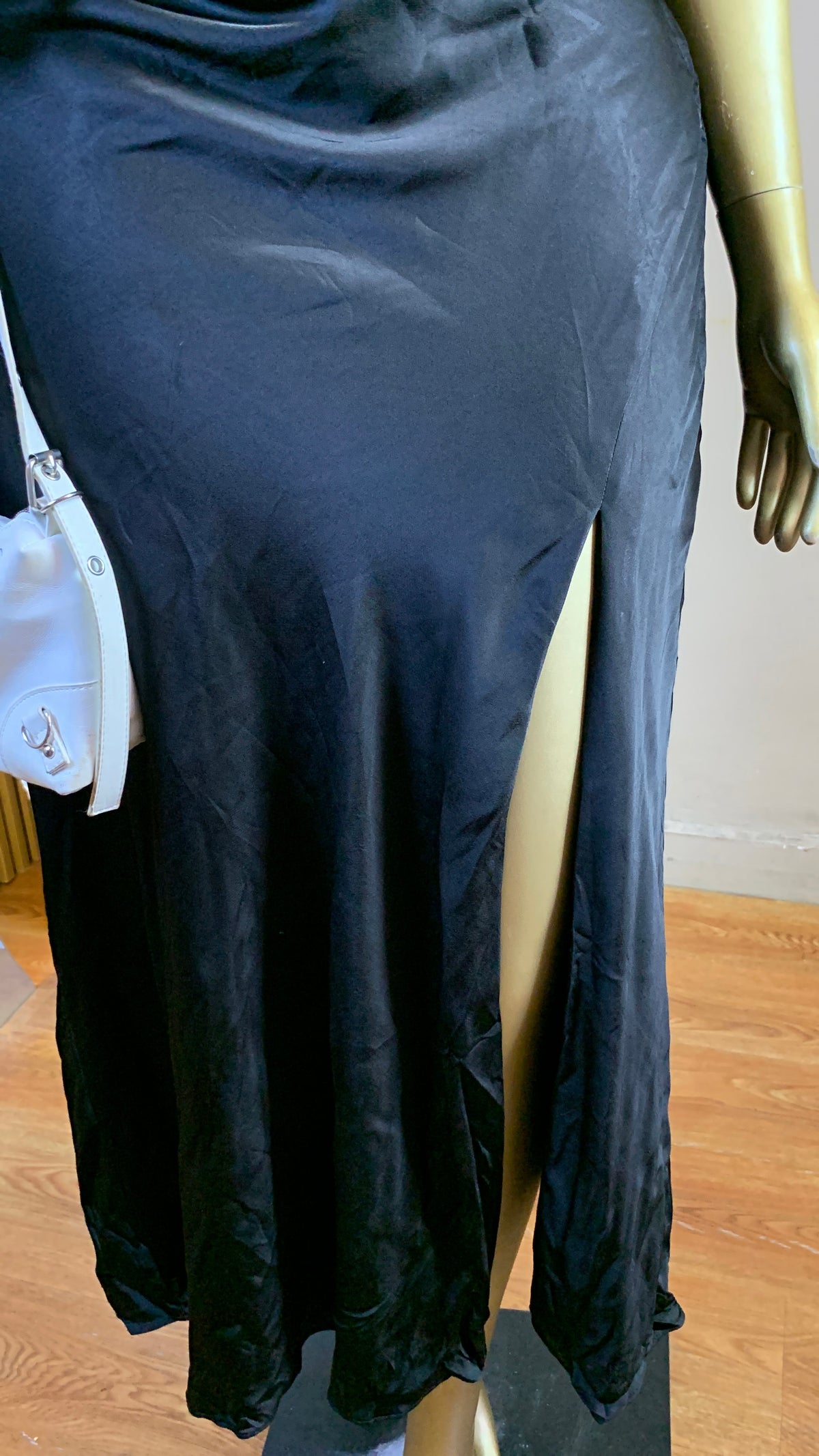 SADE5 SIZE12 Length58 black dress