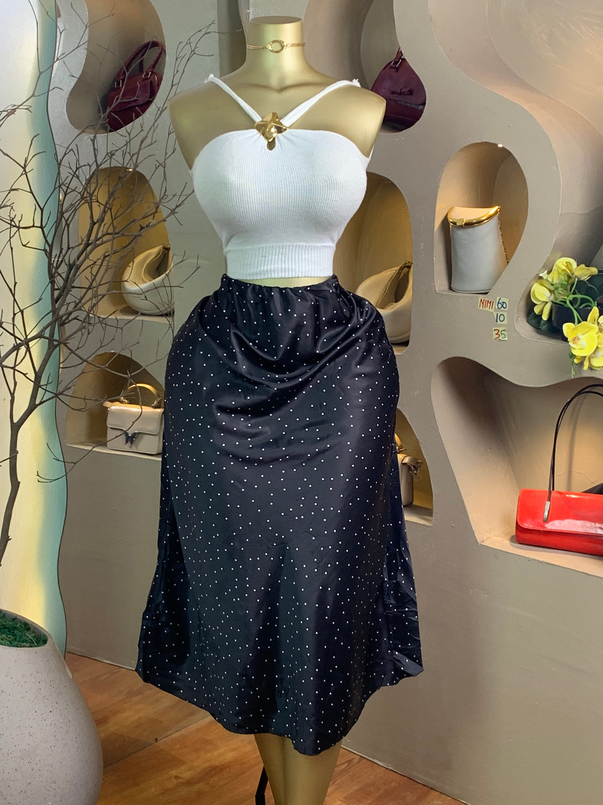 NIMI60 SIZE10 Length35(skirt only)