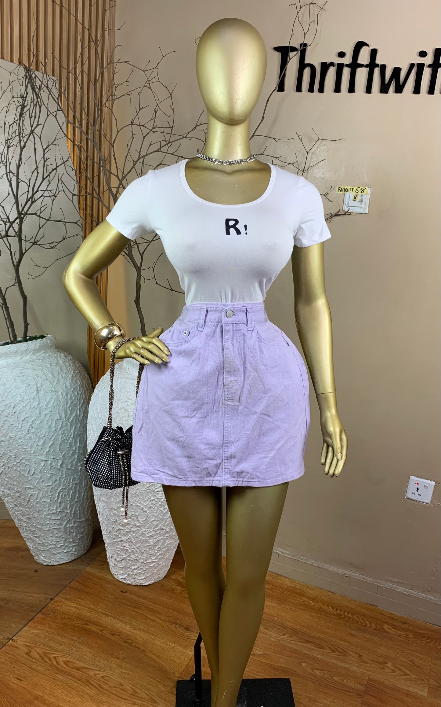 SIZE8 Bright68(Skirt only)(Little stain)