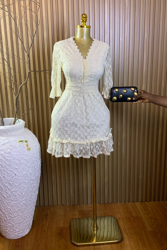 ABBY40 SIZE6 Length35 dress
