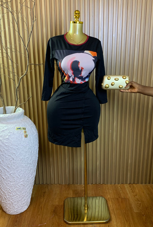 ABBY48 SIZE8 Length37 dress