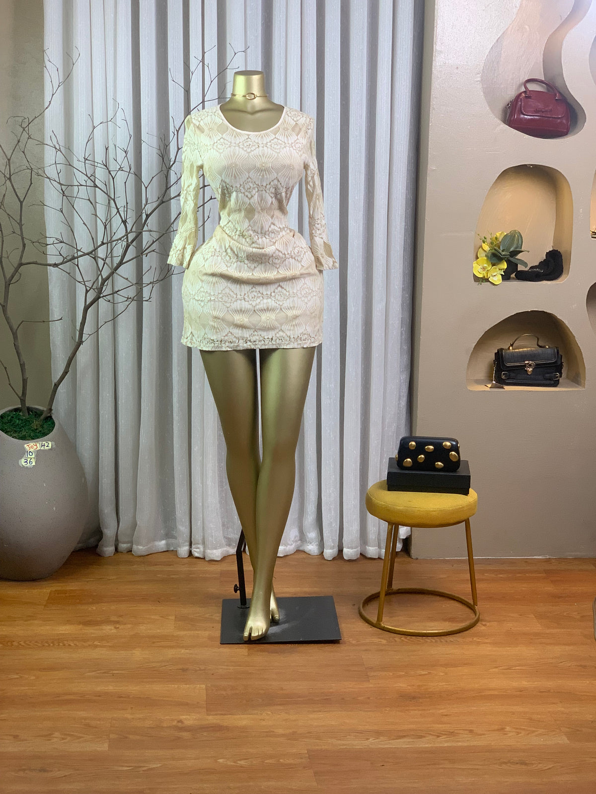 JOY42 SIZE10 Length36 creamcolor