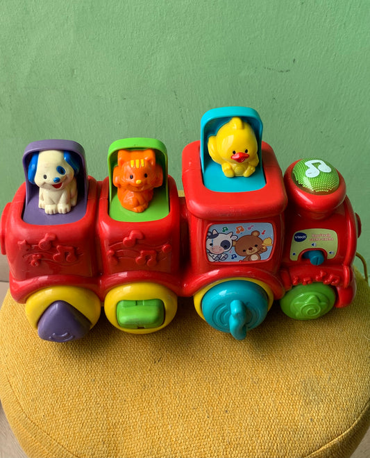 VTech roll&surprise Animal train(Children toy)