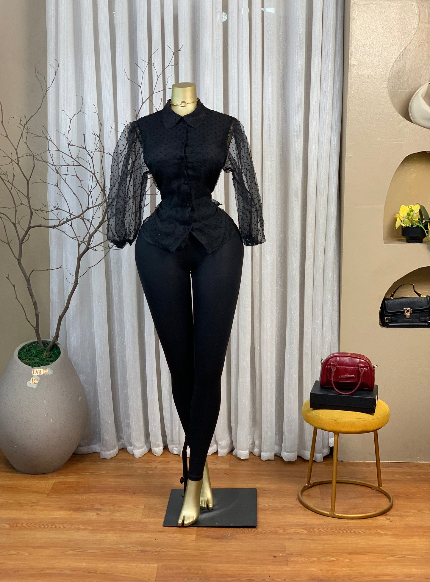 TAB5 SIZE10 Black TOP