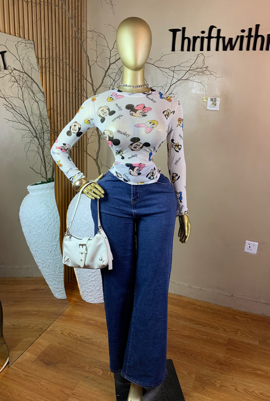 SIZE6 GIRL42 MESH TOP ONLY