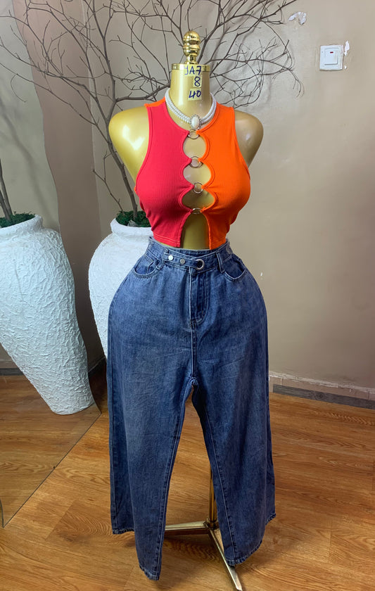 SIZE8 YA7 Length40 (Jean only)