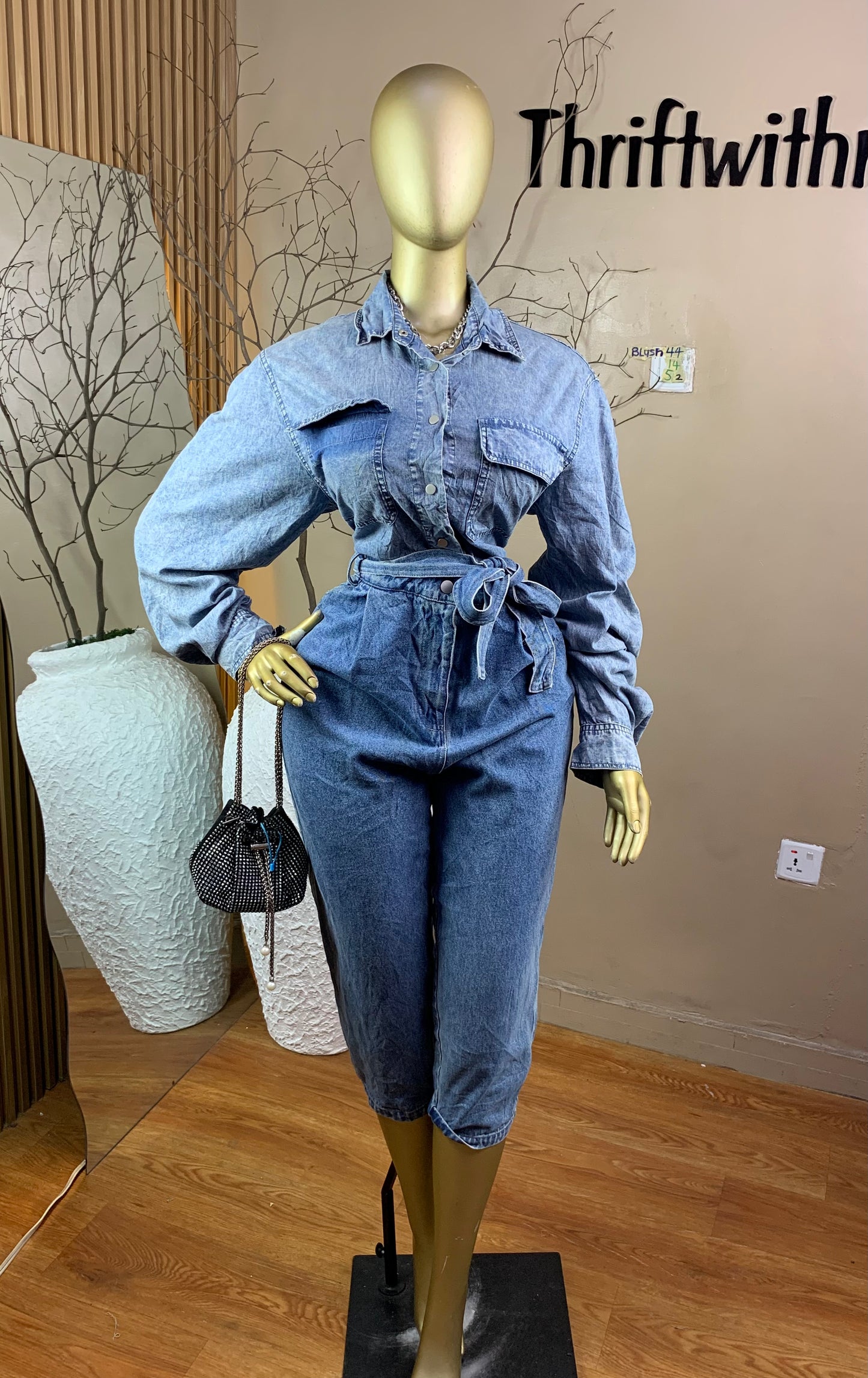 SIZE14 BLUSH44 Length52