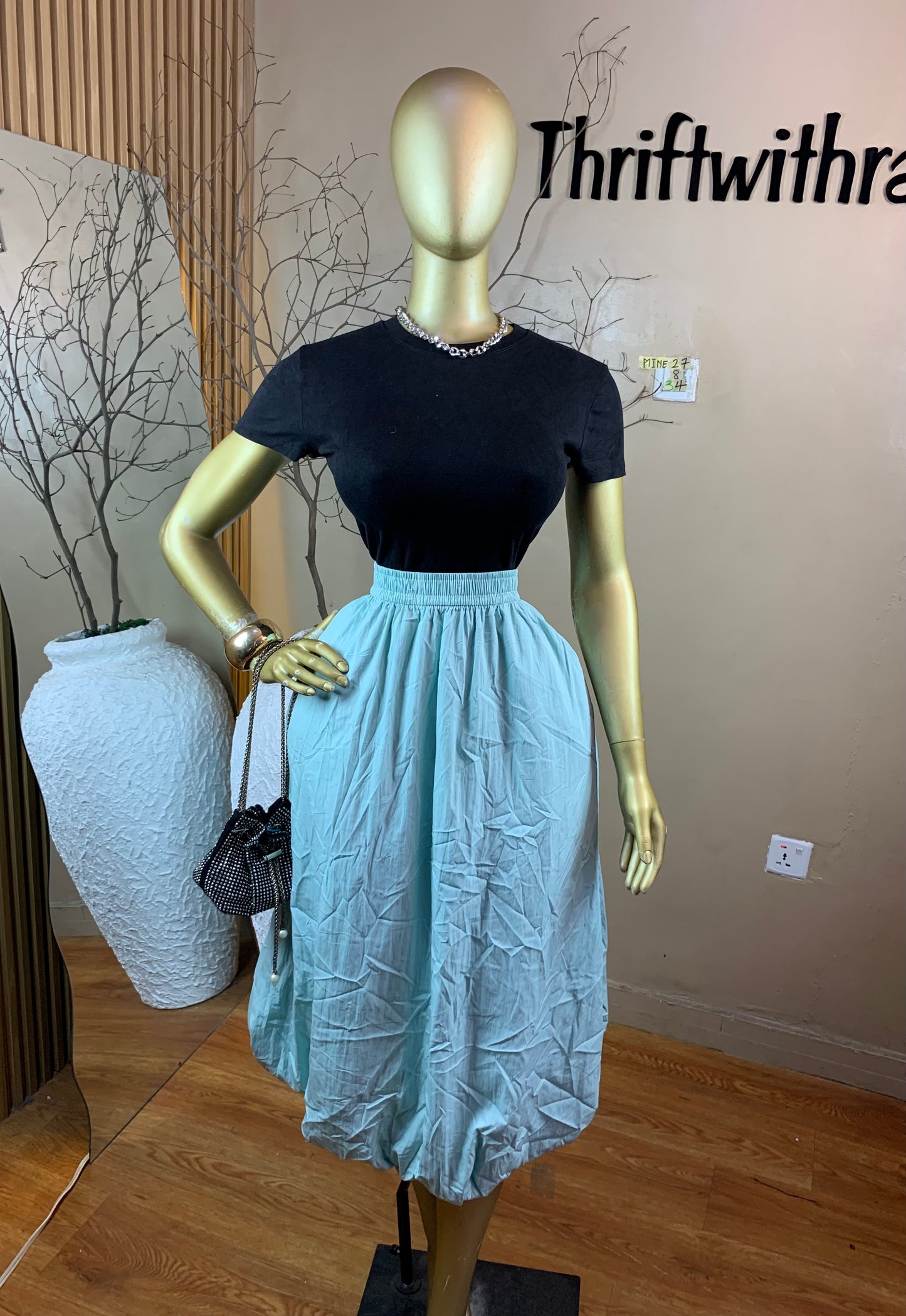 SIZE8 MINE27 Length34(Skirt only)