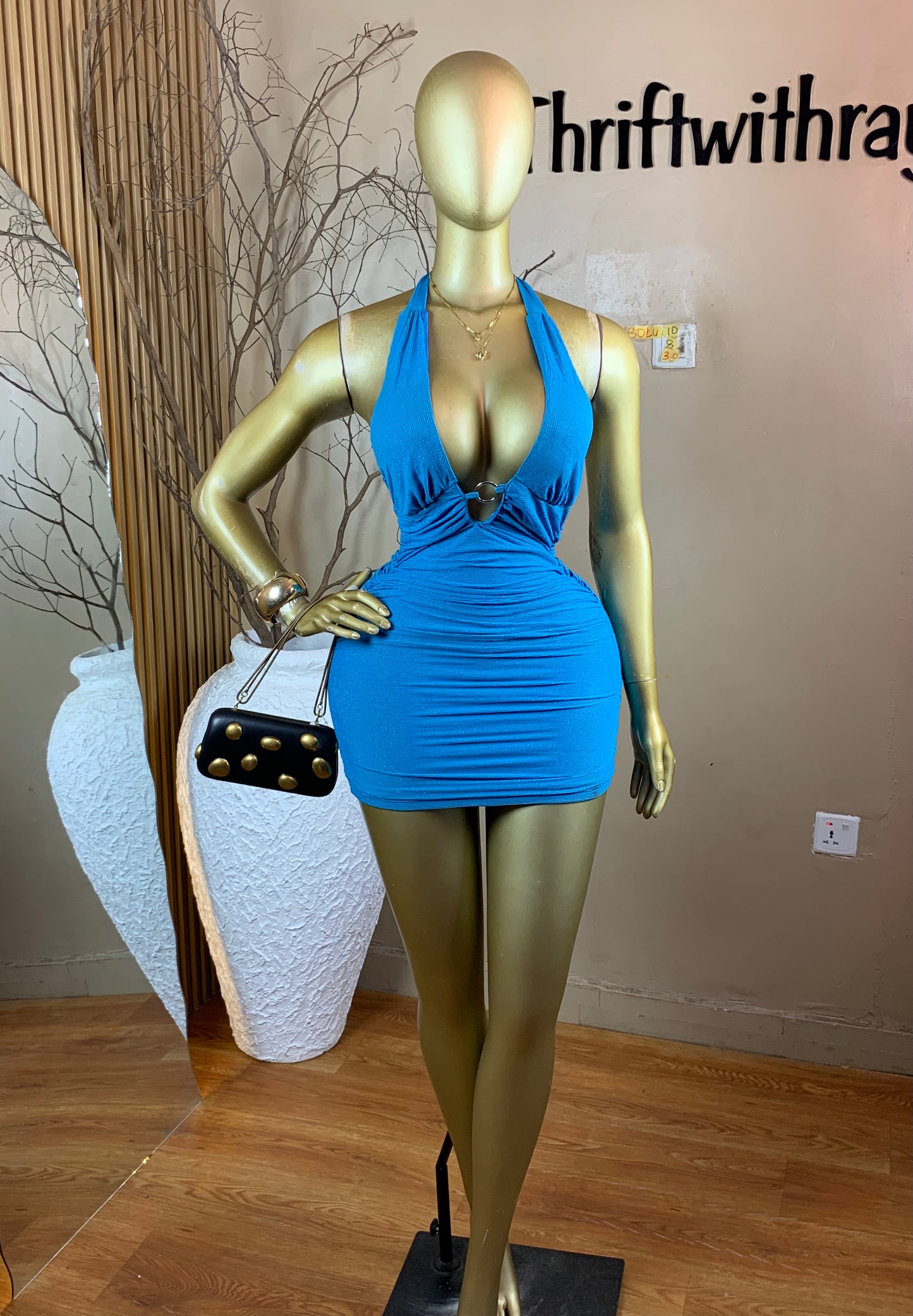 BOLU10 SIZE8 Length30 Party dress(Little stain)