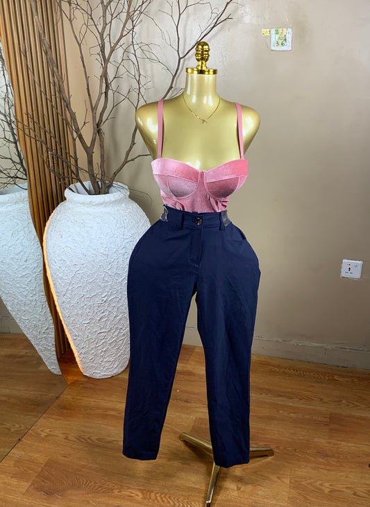 2Baggy Jean82 SIZE10 Navy blue pant