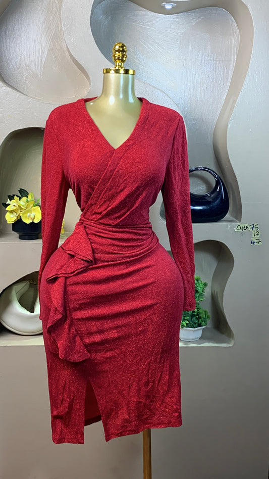 SIZE12 Cute75 Length47 (red)