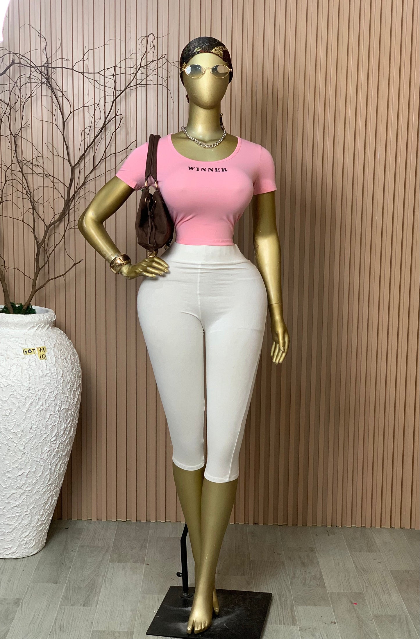 SIZE10 GLAMOUR BASIC TOP71 PINK