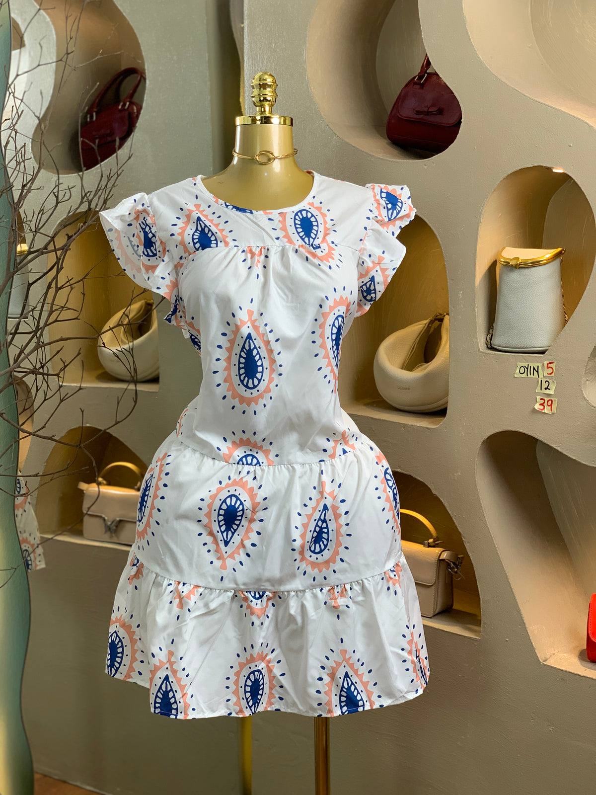 OYIN5 SIZE12 DRESS Length39