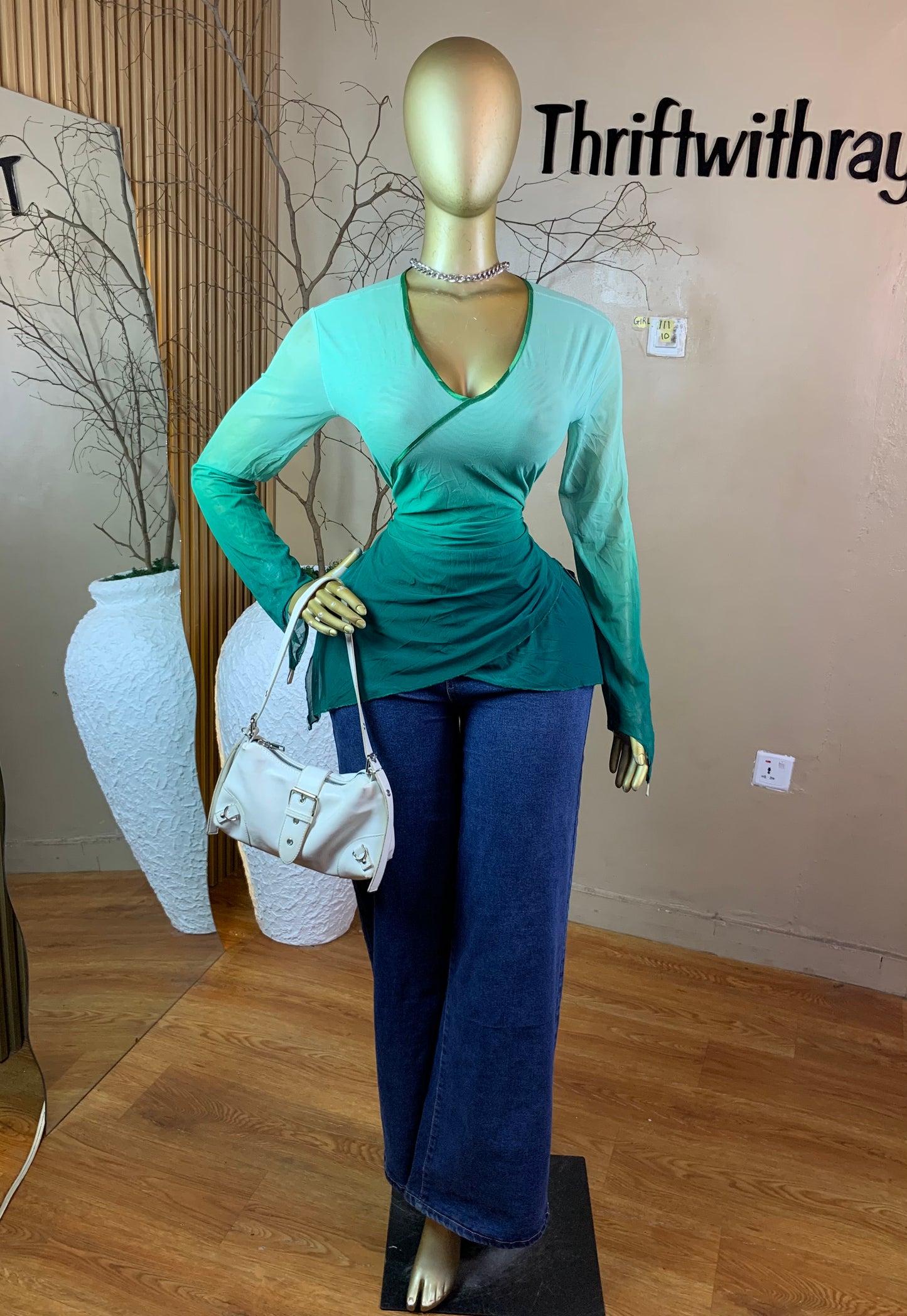 SIZE10/12 GIRL111 MESH TOP ONLY