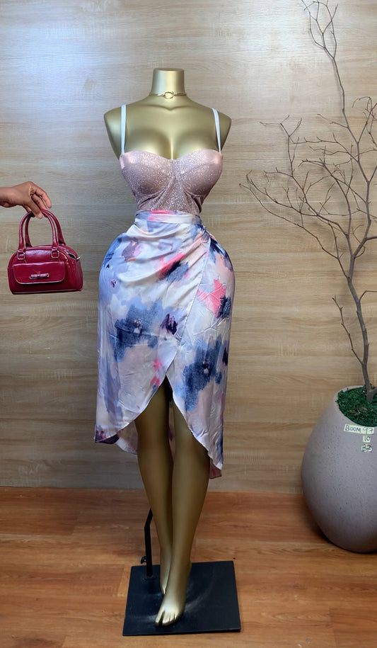 SIZE10 BOOM97 Wrap Skirt Length32
