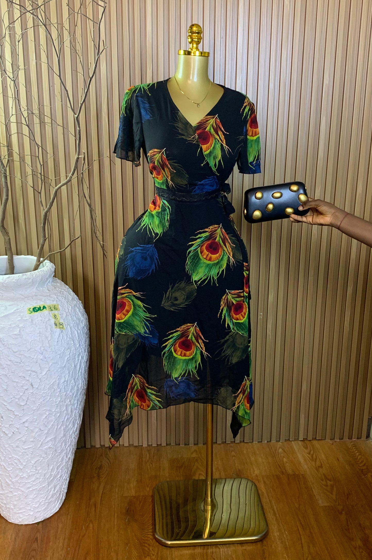 SOLA36 SIZE8 Length43 dress