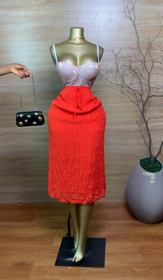 SIZE16 BOOM82 Tomato Red Length35