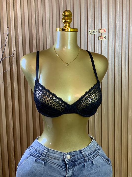 SIMI78 SIZE34B(Black bra only)