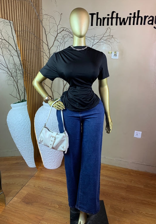 SIZE14 BOLD18 BLACK TOP