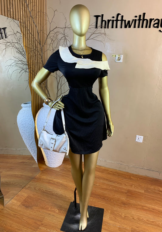 MINA57 SIZE10 Length38 corporate dress
