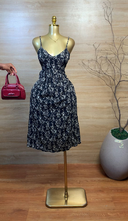 SIZE10 ZOOM62 Floral Dress Length48
