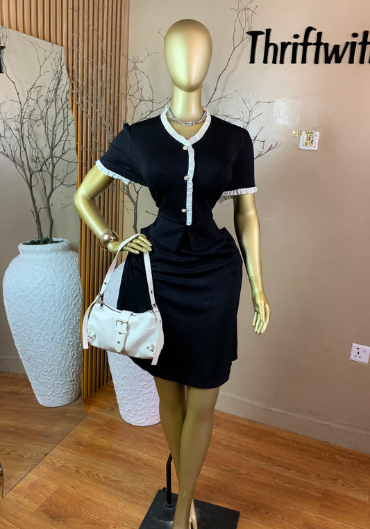 ZEE40 BLACK&WHITE SIZE18 Length45