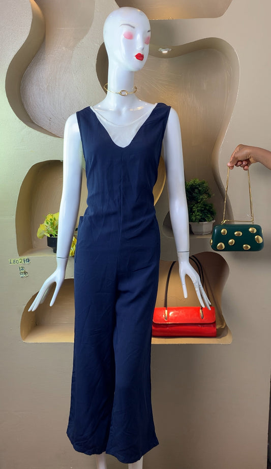 LEO214 BLUE JUMPSUIT SIZE12 Length56